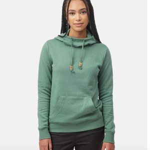 NWOT Tentree TreeFleece Banshee Hoodie - Organic Cotton - Wavelite Teal